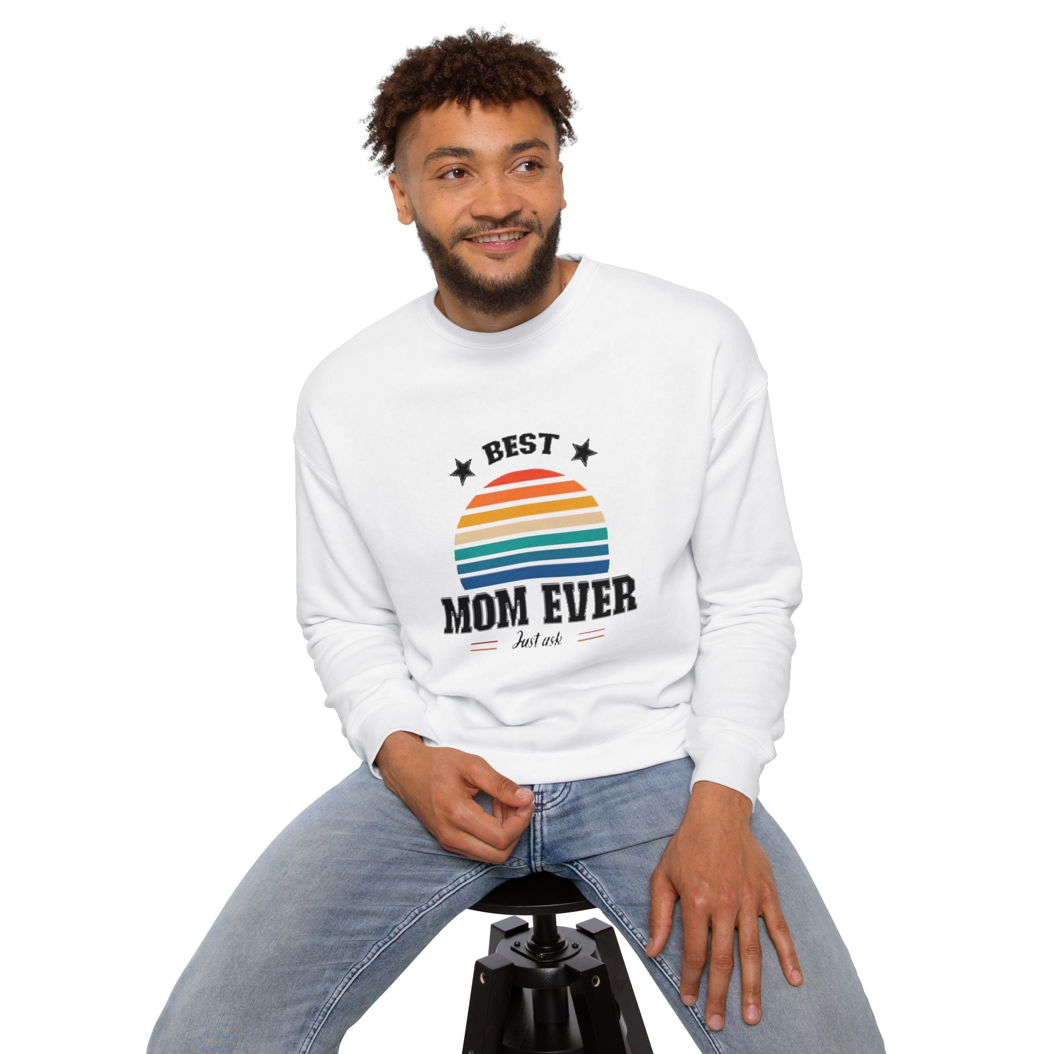 Best MOM ever | Unisex Drop Shoulder Sweatshirt